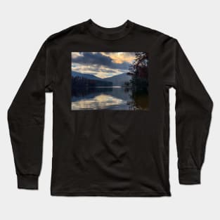 Mountains on Chatuge Lake Long Sleeve T-Shirt